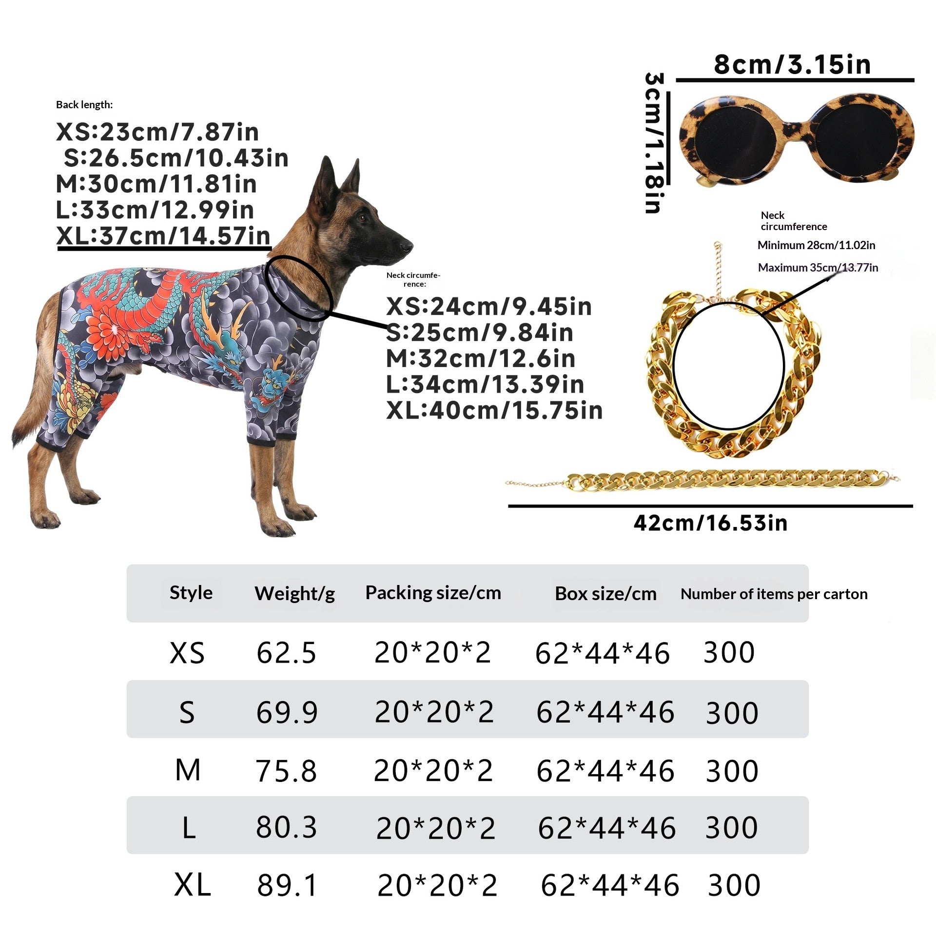 Pet Tattoo Four-Legged Apparel Dog Clothing