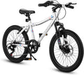 20” Kids Mountain Bike – TrailKid | Front Suspension | 7-Speed | White