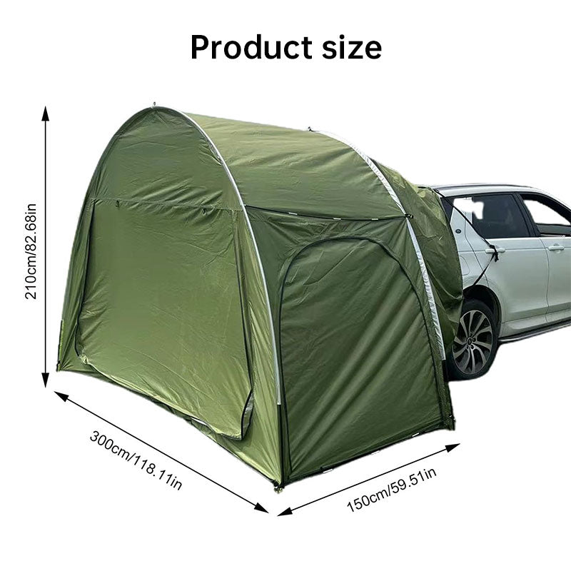 SUV & Truck rear tent with canopy, sun - resistant
