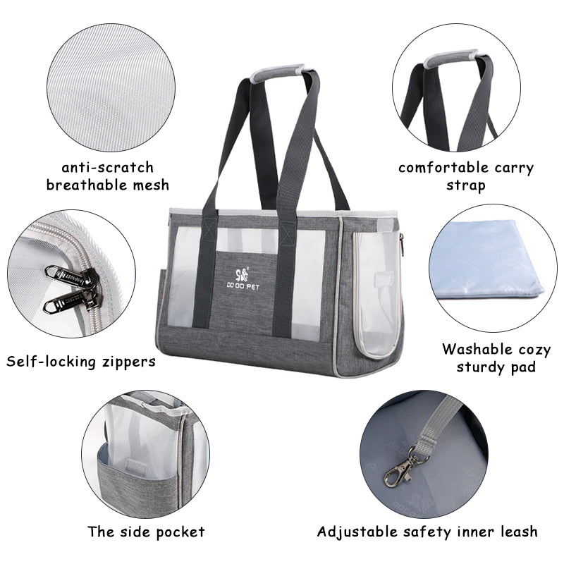Portable Breathable Cat & Dog Carrier Backpack Large Capacity