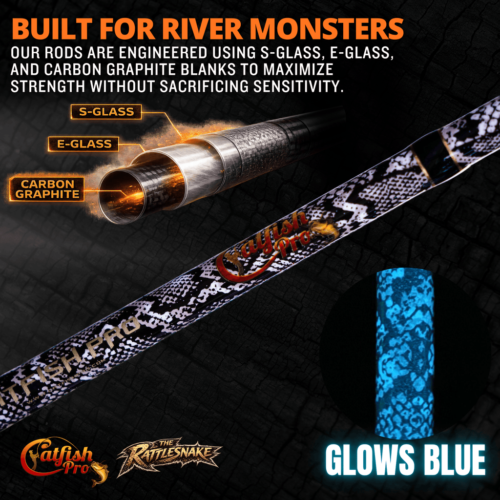 1 of 220 The Rattlesnake Spinning Rod - Limited Edition Rod