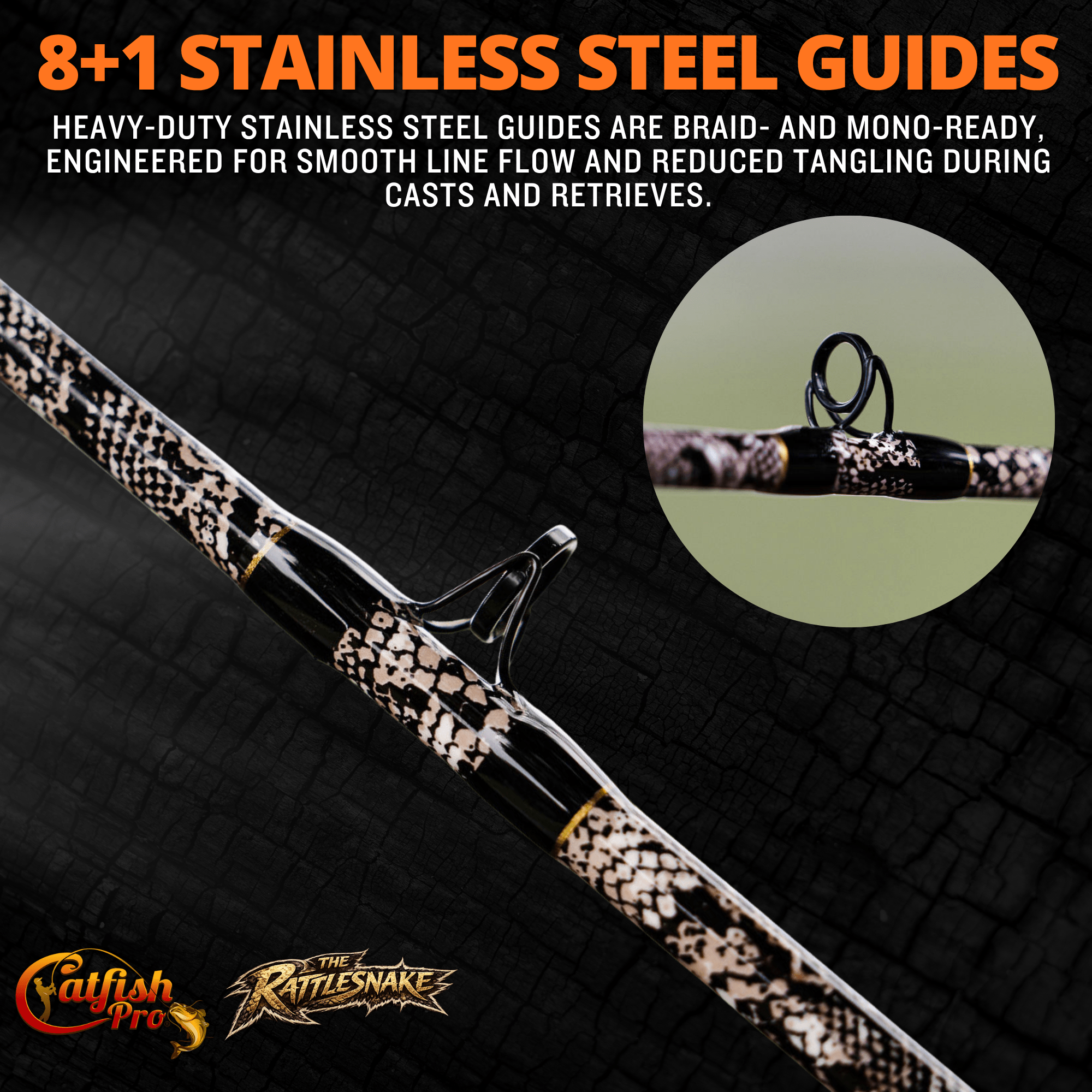 1 of 220 The Rattlesnake Casting Rod - Limited Edition Rod