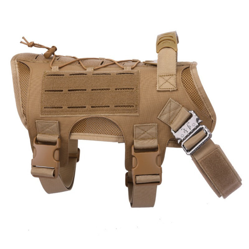 Tactical Dog Harness for Large Dogs - Durable, Adjustable