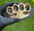 Handmade Engraved Brass knuckle