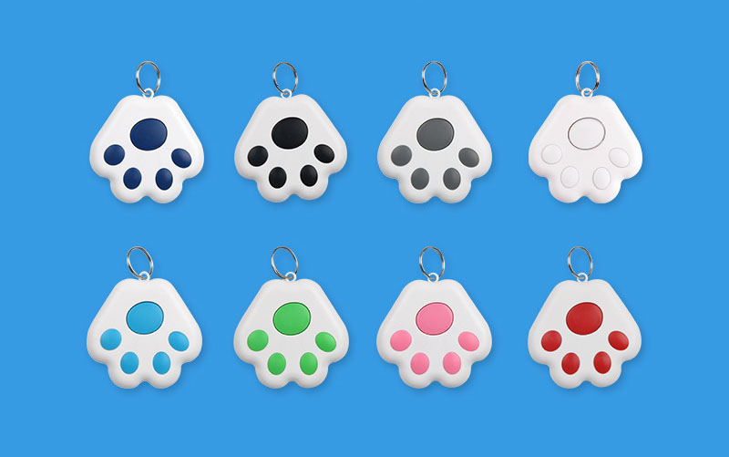 Dog Paw Bluetooth Pet Tracking Device