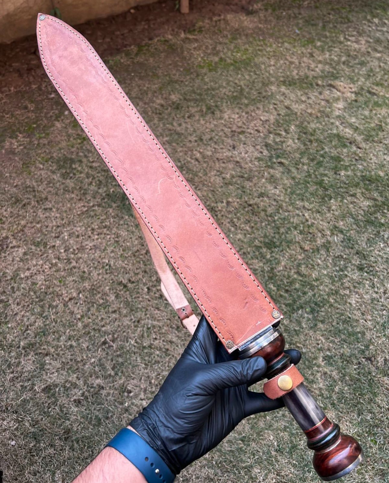 Gladiator sword with Damascus Blade