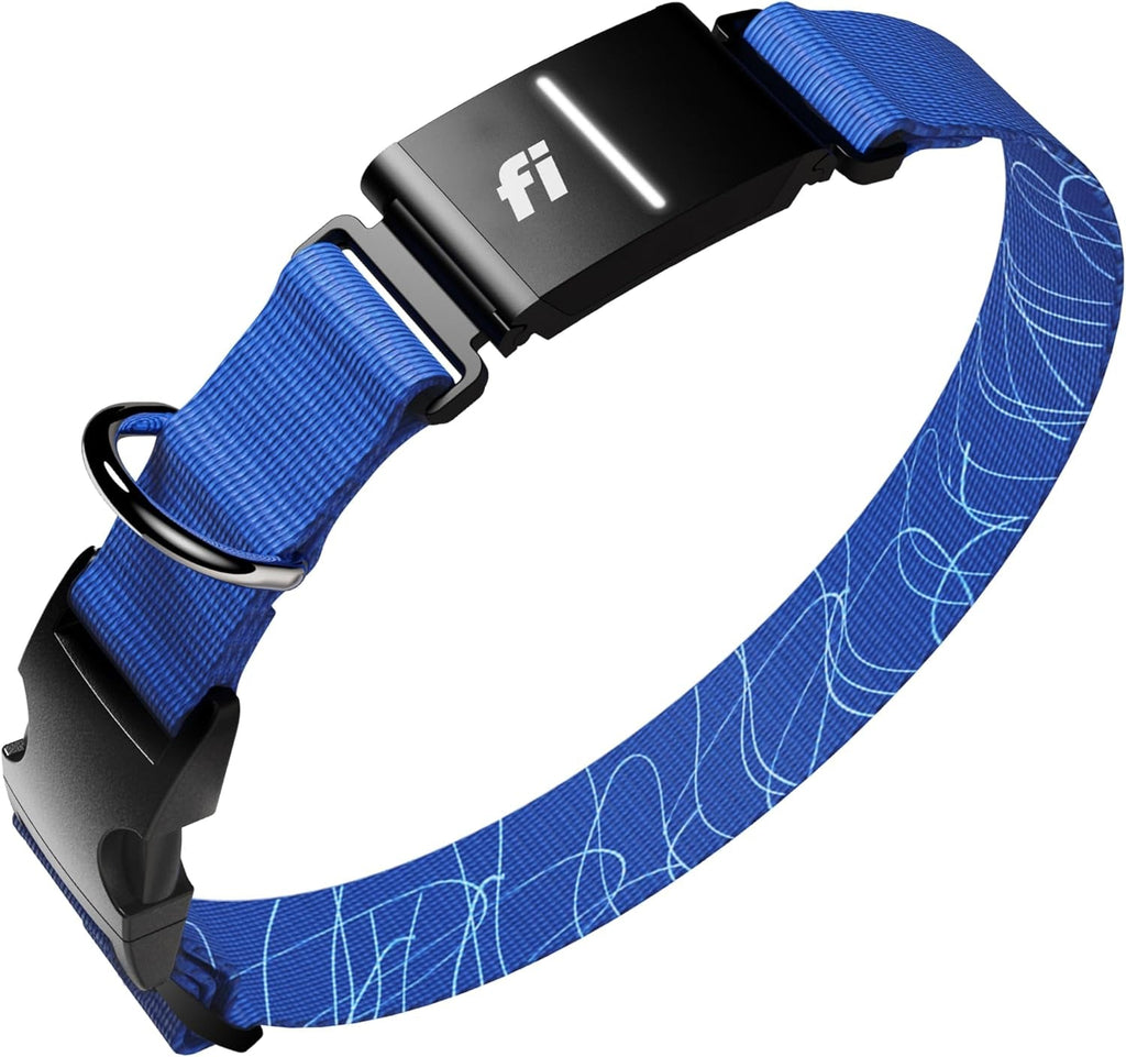Fi Series 3+ Smart GPS Dog Tracker Collar Health Monitor Waterproof LED