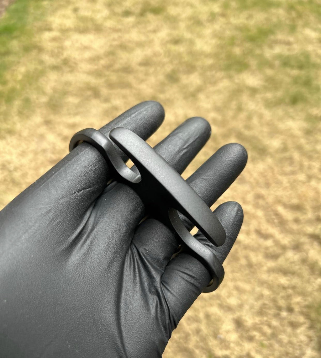 Hand Casted Black coated knuckle