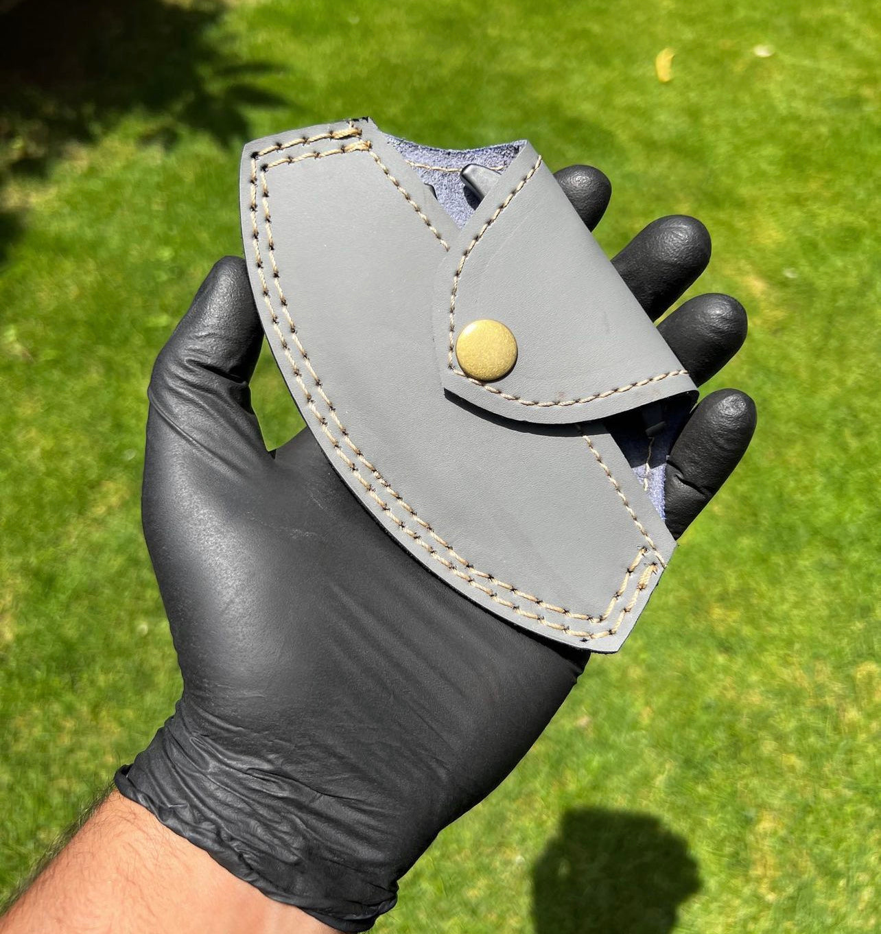 New Hand Casted Black coated  knuckle