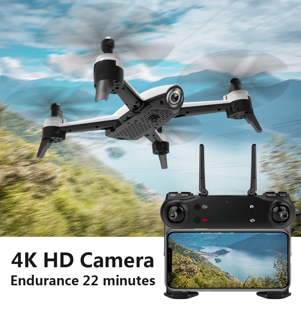 high-definition 4K dual camera optical flow fixed height quadcopter long endurance aerial photography drone