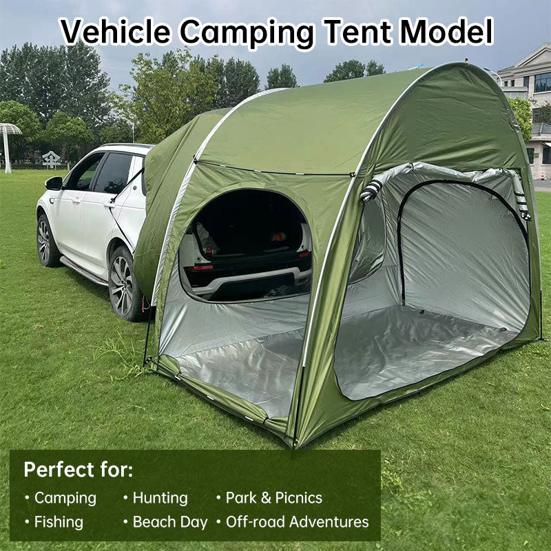 SUV & Truck rear tent with canopy, sun - resistant