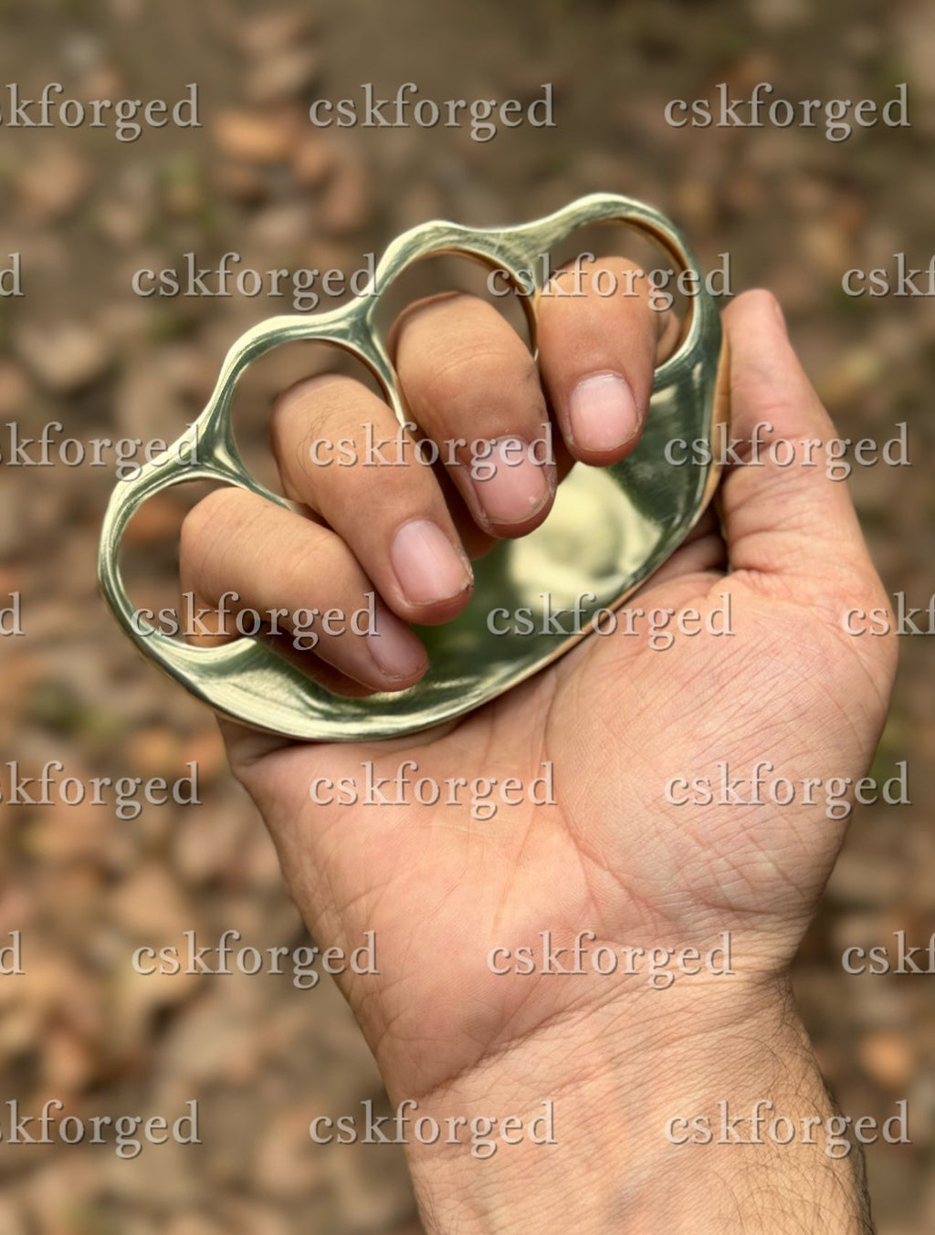 New Hand Casted Brass Knuckle