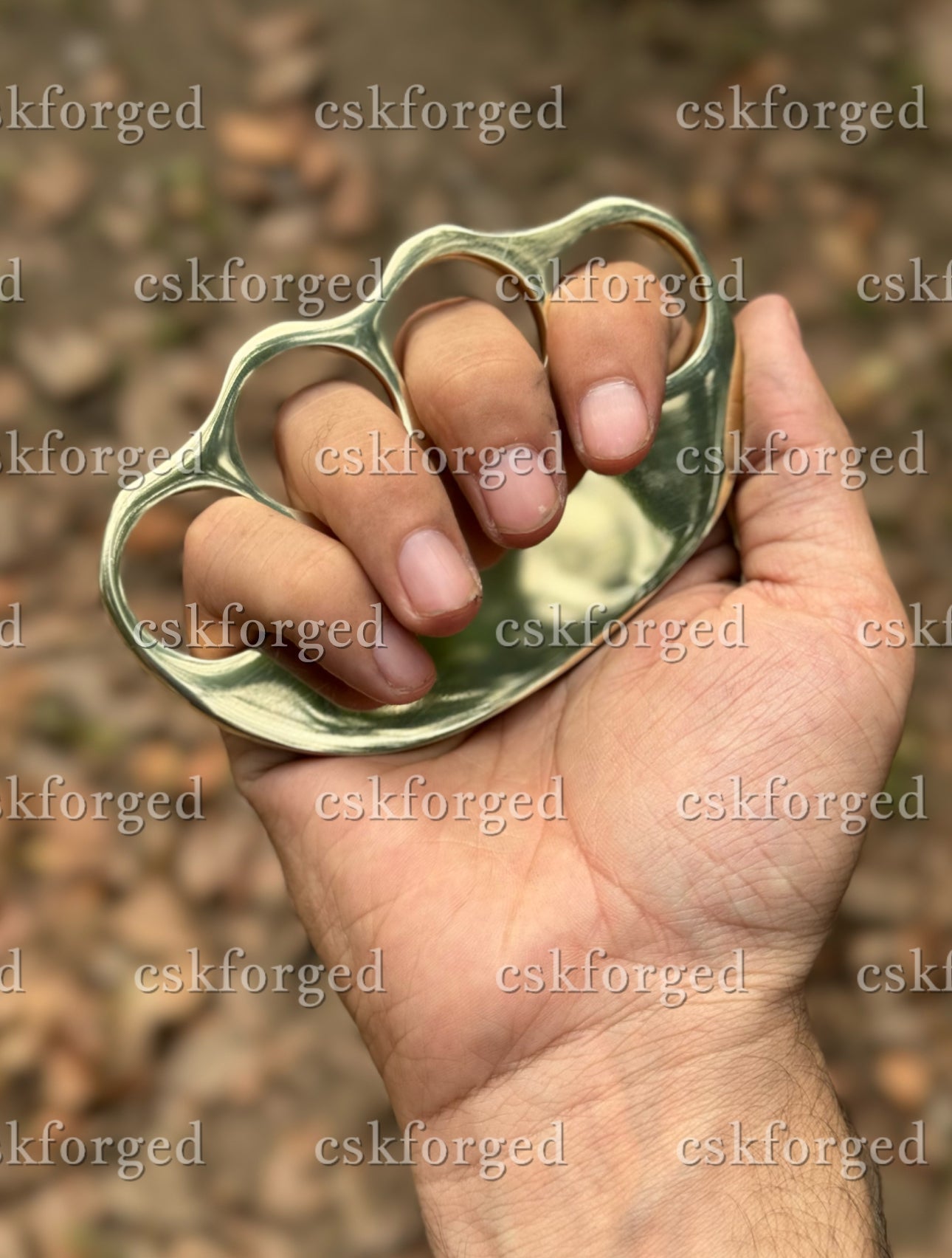 New Hand Casted Brass Knuckle