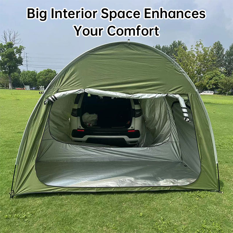 SUV & Truck rear tent with canopy, sun - resistant