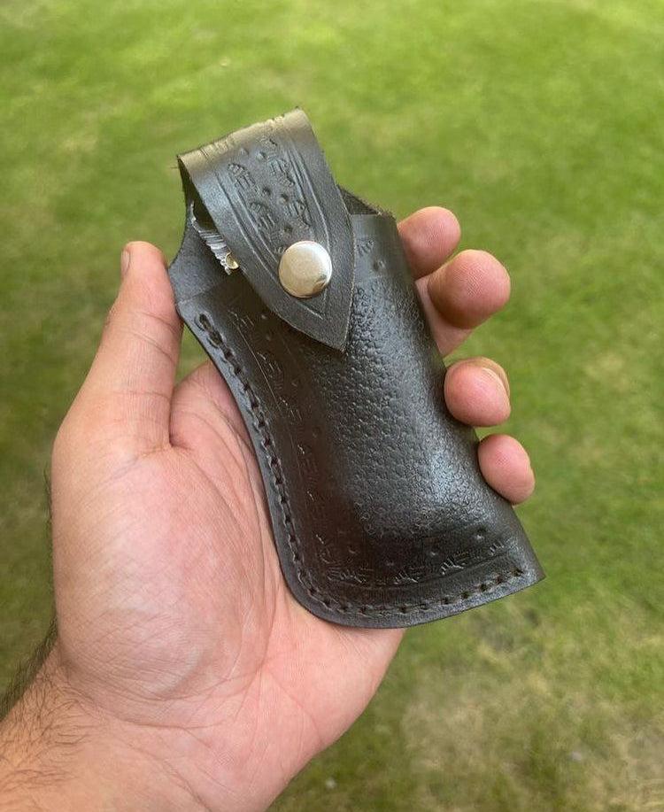 Damascus Blade EDC Folding Pocket Knife