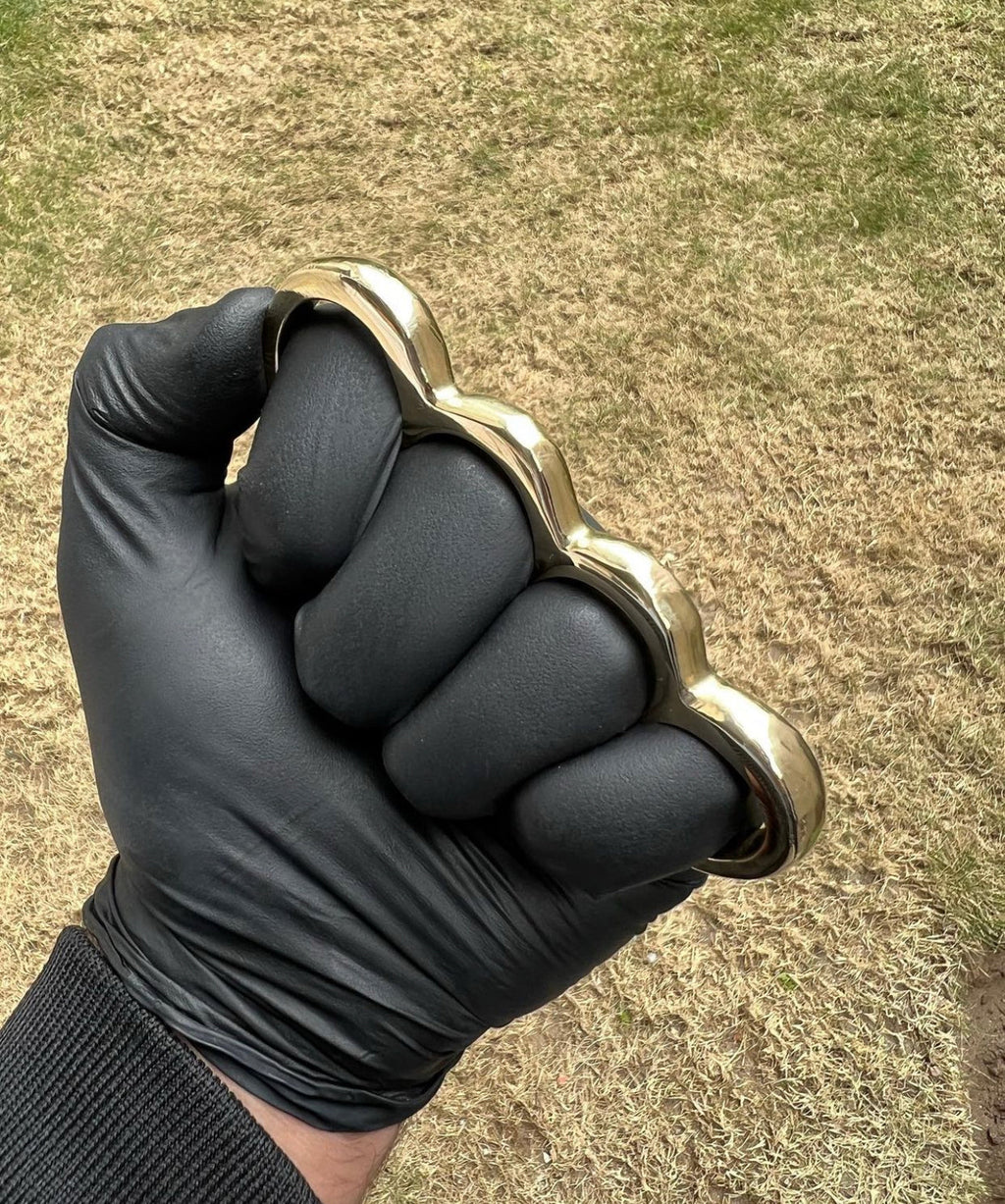 Custom made brass knuckle