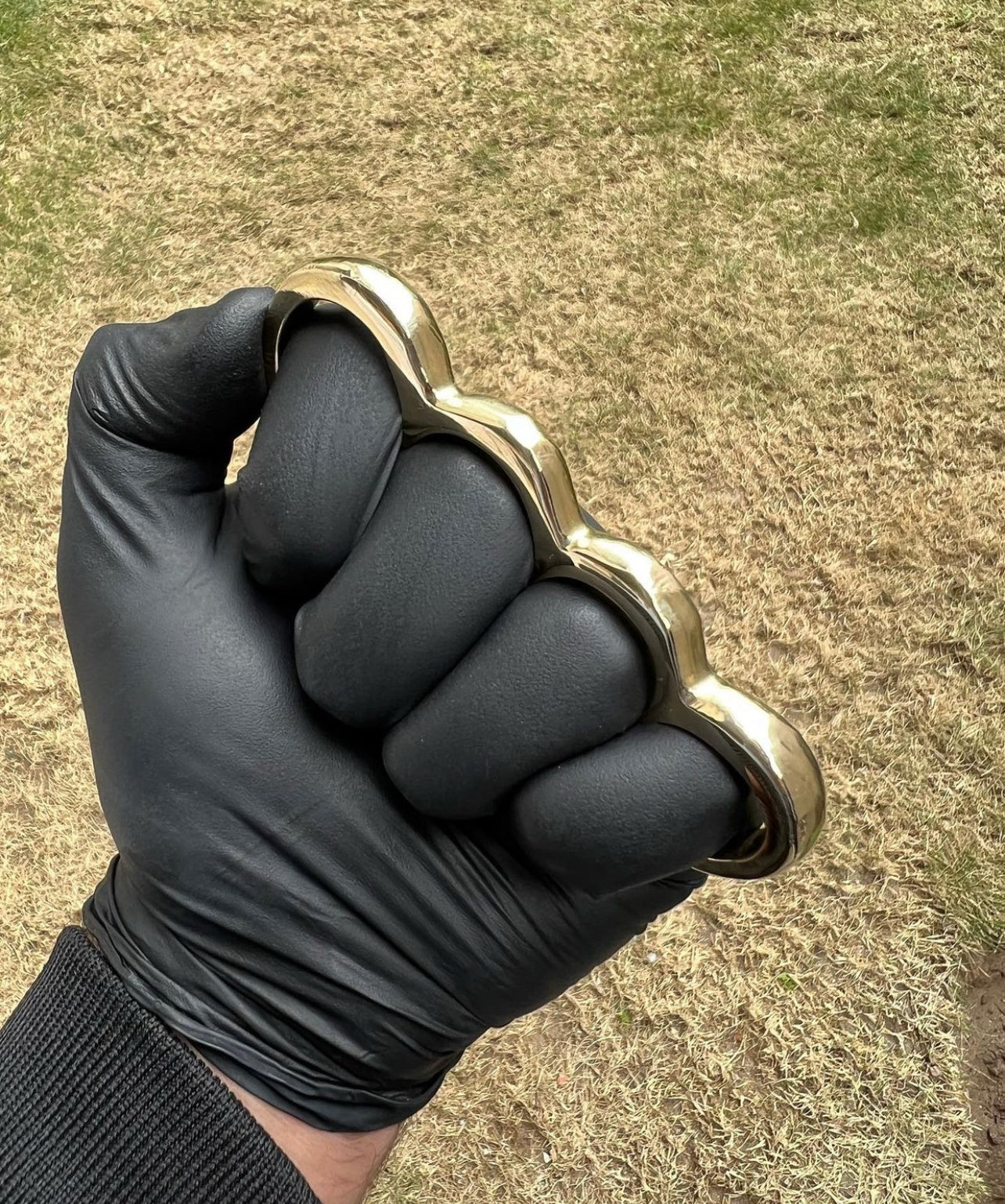 Custom made brass knuckle