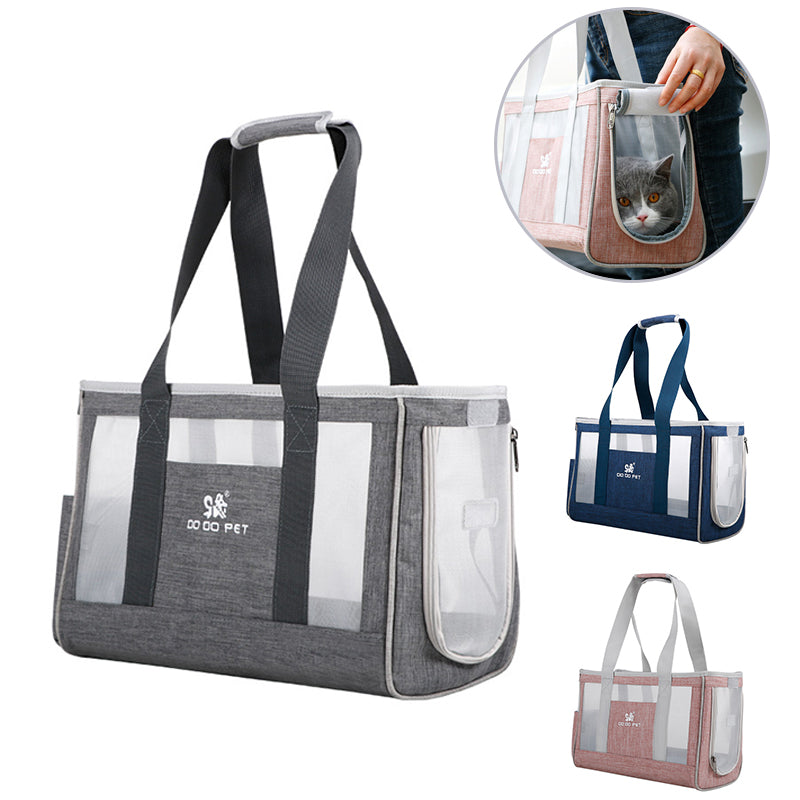 Portable Breathable Cat & Dog Carrier Backpack Large Capacity