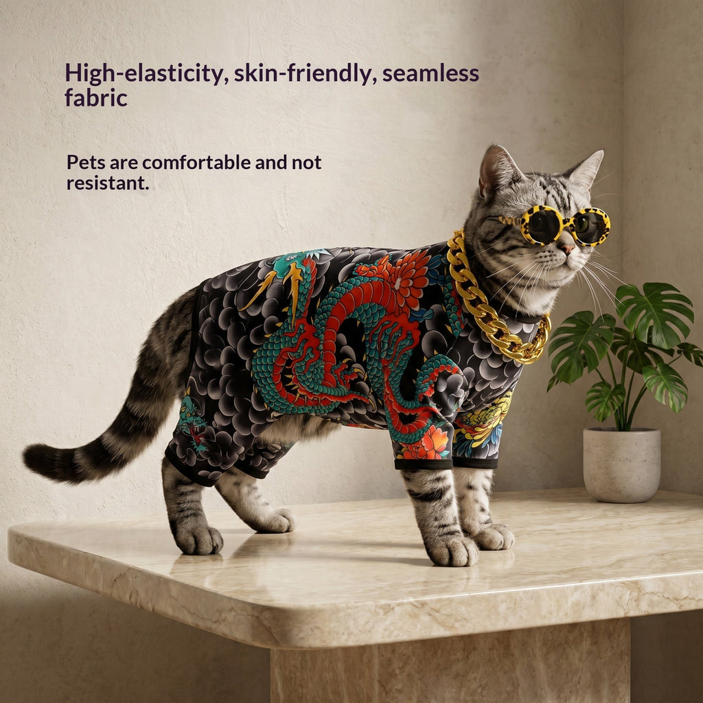 Pet Tattoo Four-Legged Apparel Dog Clothing