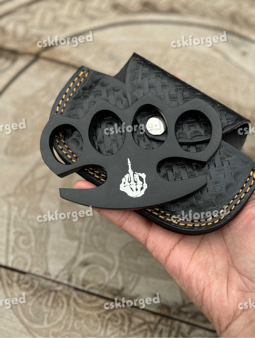 New Premium FTW Hand Casted Black knuckle