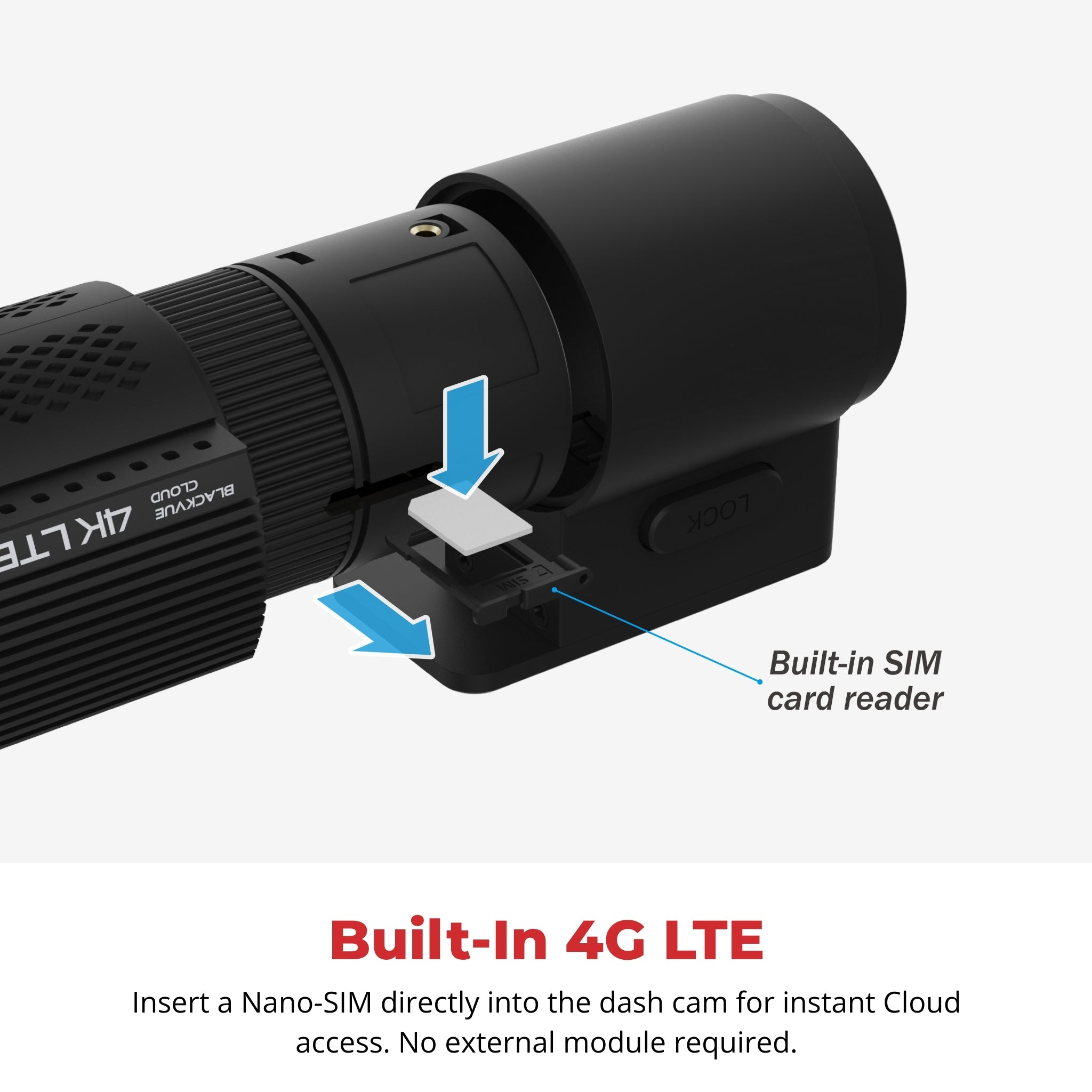BlackVue DR970X-2CH LTE Plus II 4K UHD Cloud Dash Cam