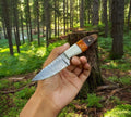 Buckaroo Handmade Western Cutlery Knife With Epoxy Resin Handle