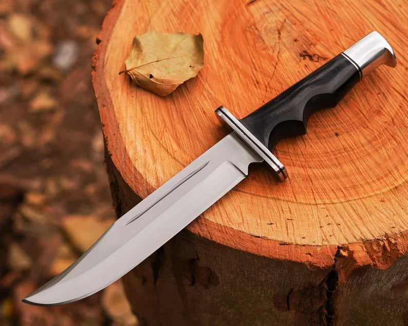 Scream Replica Knife | Ghost face Replica Buck 120 Hunting Knife | Real Blade Knife| Christmas Gift | Horror Movie Prop | knives