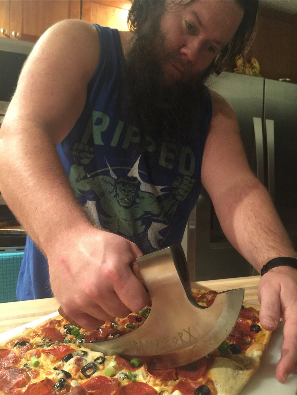The ultimate and original viking pizza X
