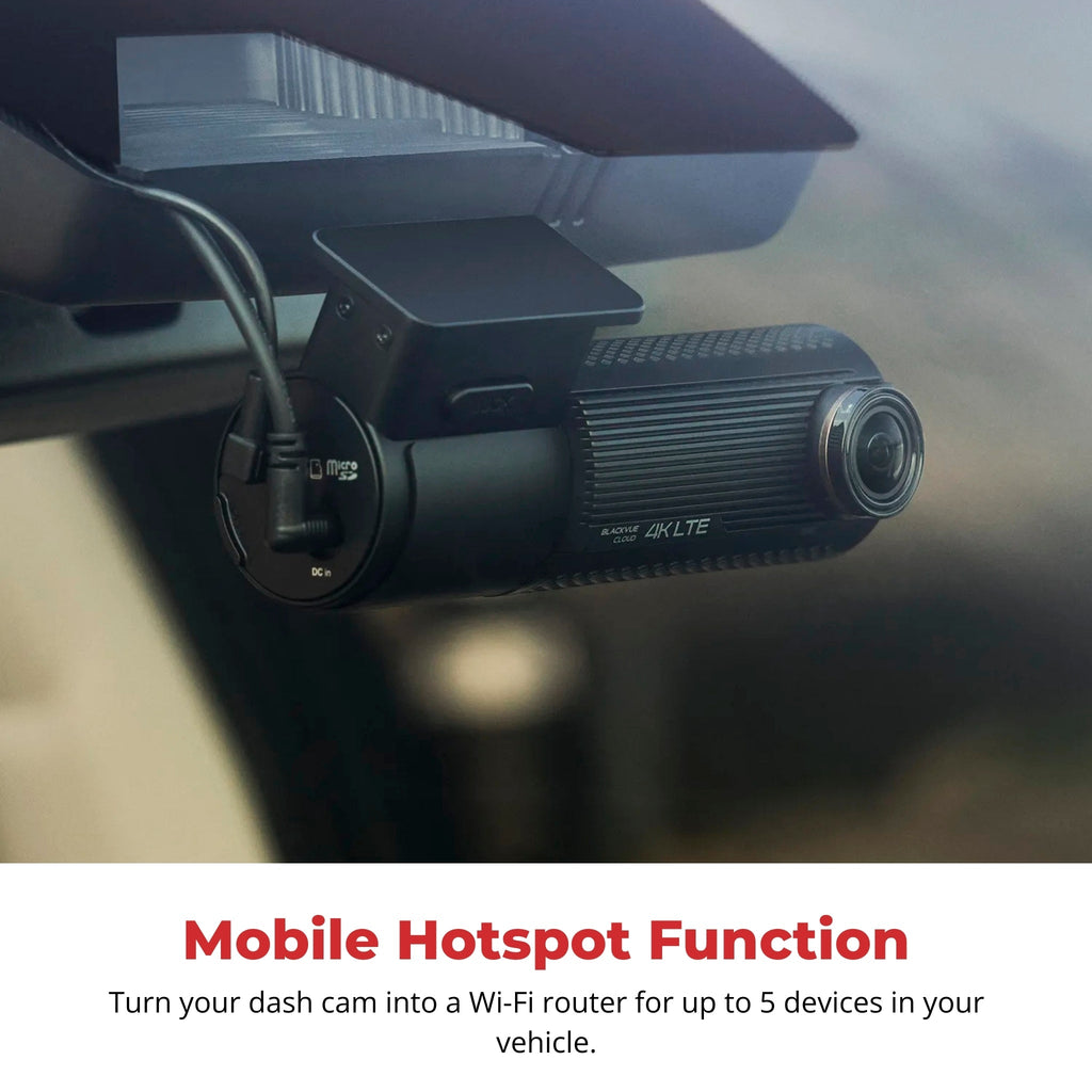BlackVue DR970X-2CH LTE Plus II 4K UHD Cloud Dash Cam