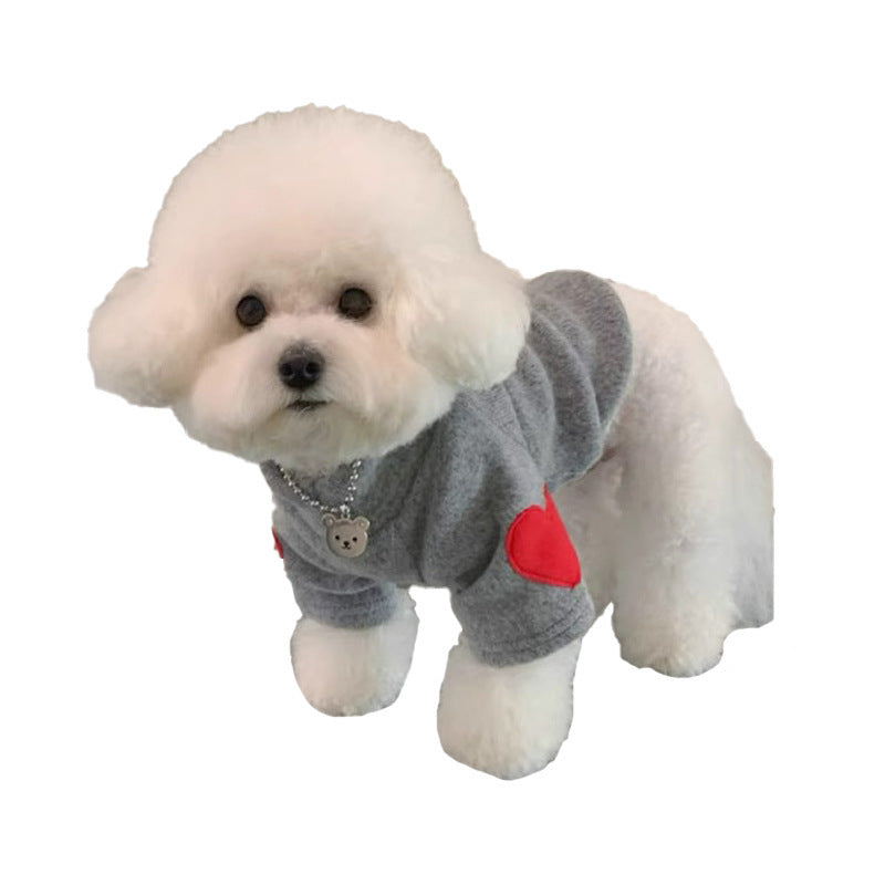 Bichons Heart-Throbbing Love Bottoming Shirt