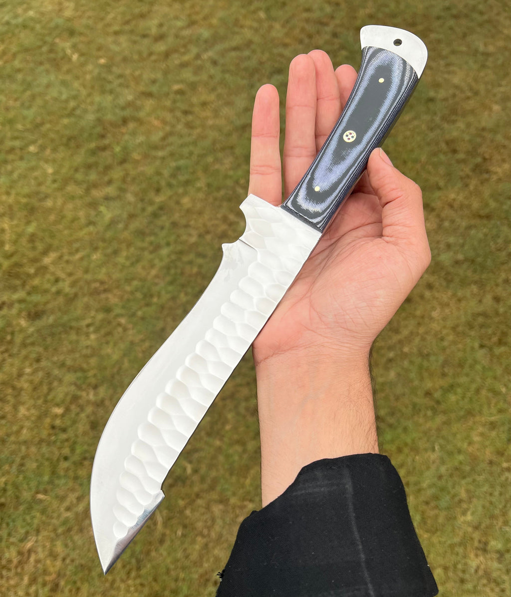 Fixed Blade Hand Forged D2 Steel Camping knife
