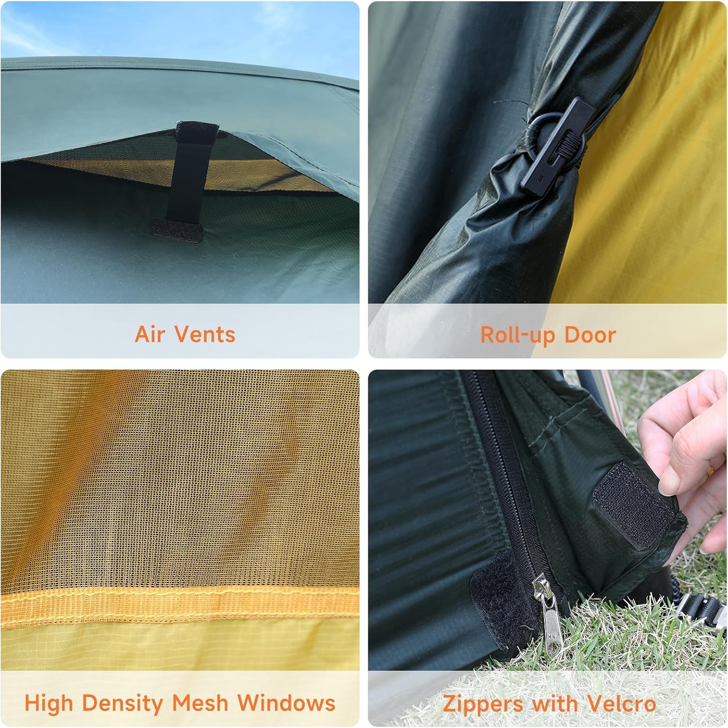 4 Person Ultralight Waterproof 3-Season Dome Tent