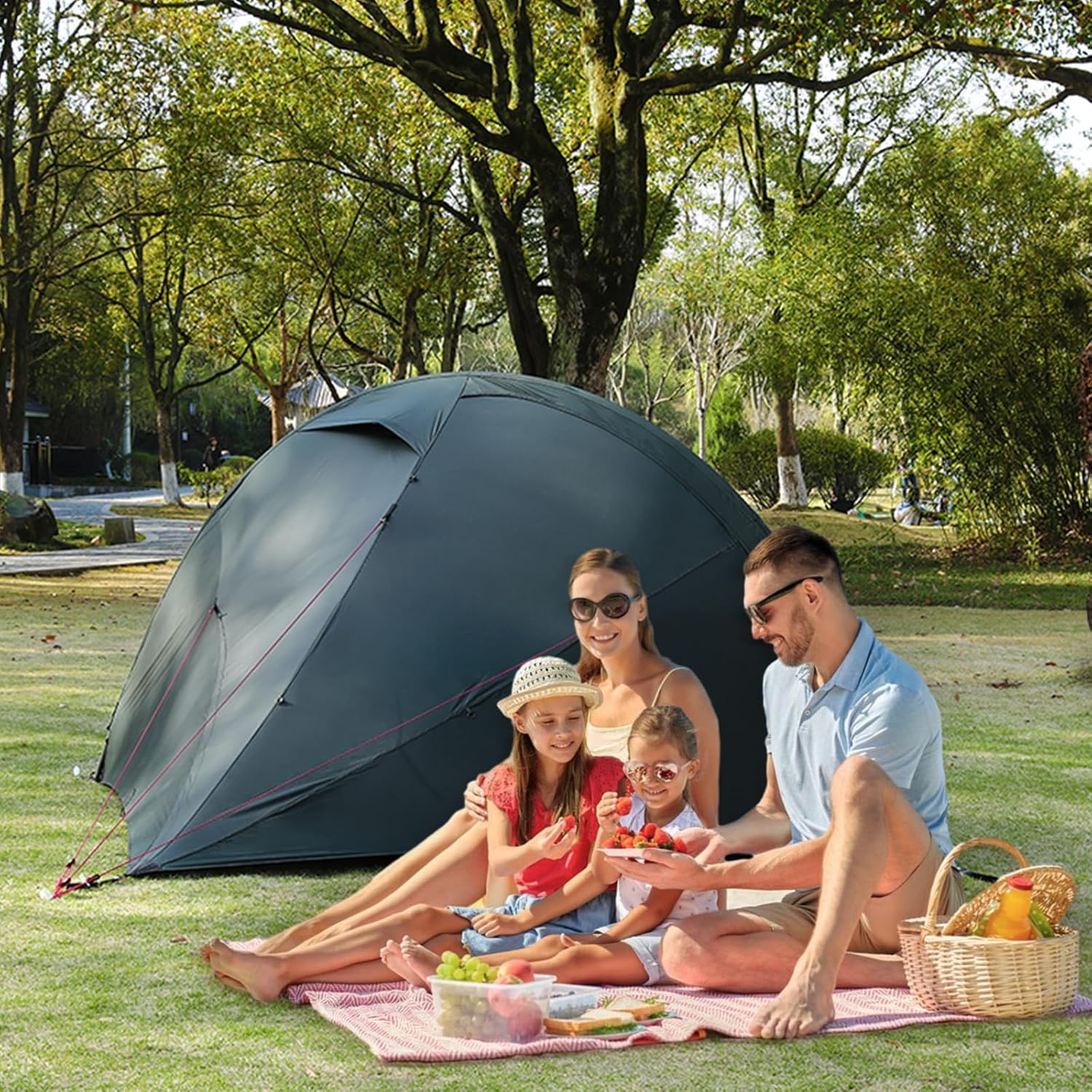 4 Person Ultralight Waterproof 3-Season Dome Tent
