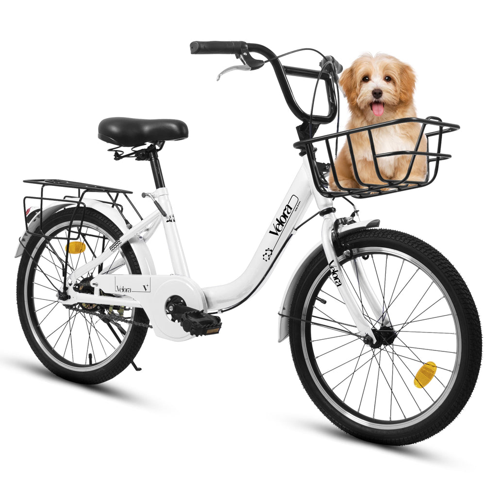 20” Kids Bike – CityCruze | Coaster Brake | Single Speed | White