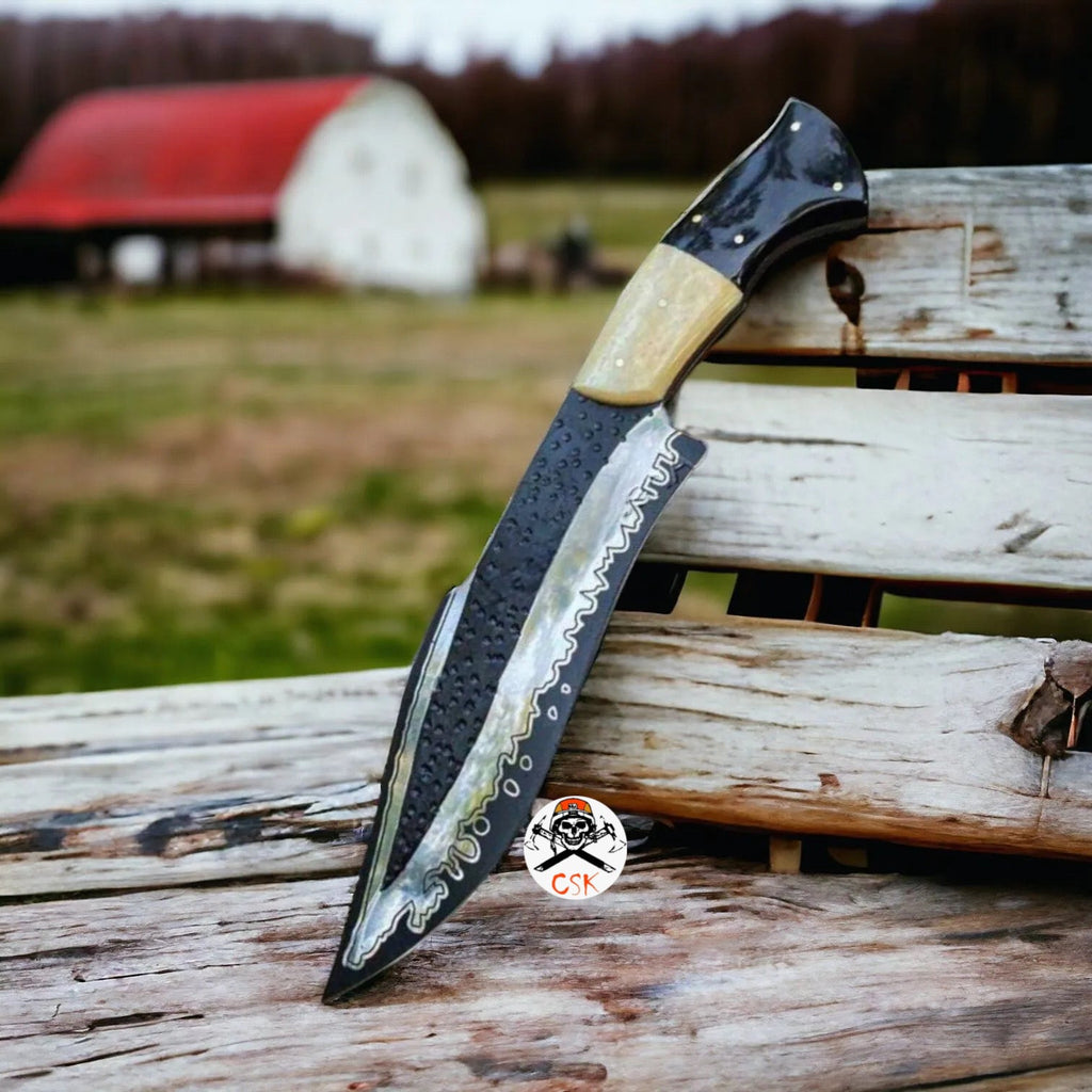 Hunting Survival Knife with D2 steel Blade