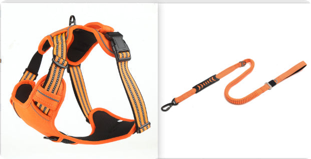 Reflective No-Pull Dog Harness Vest — Single & Set Options