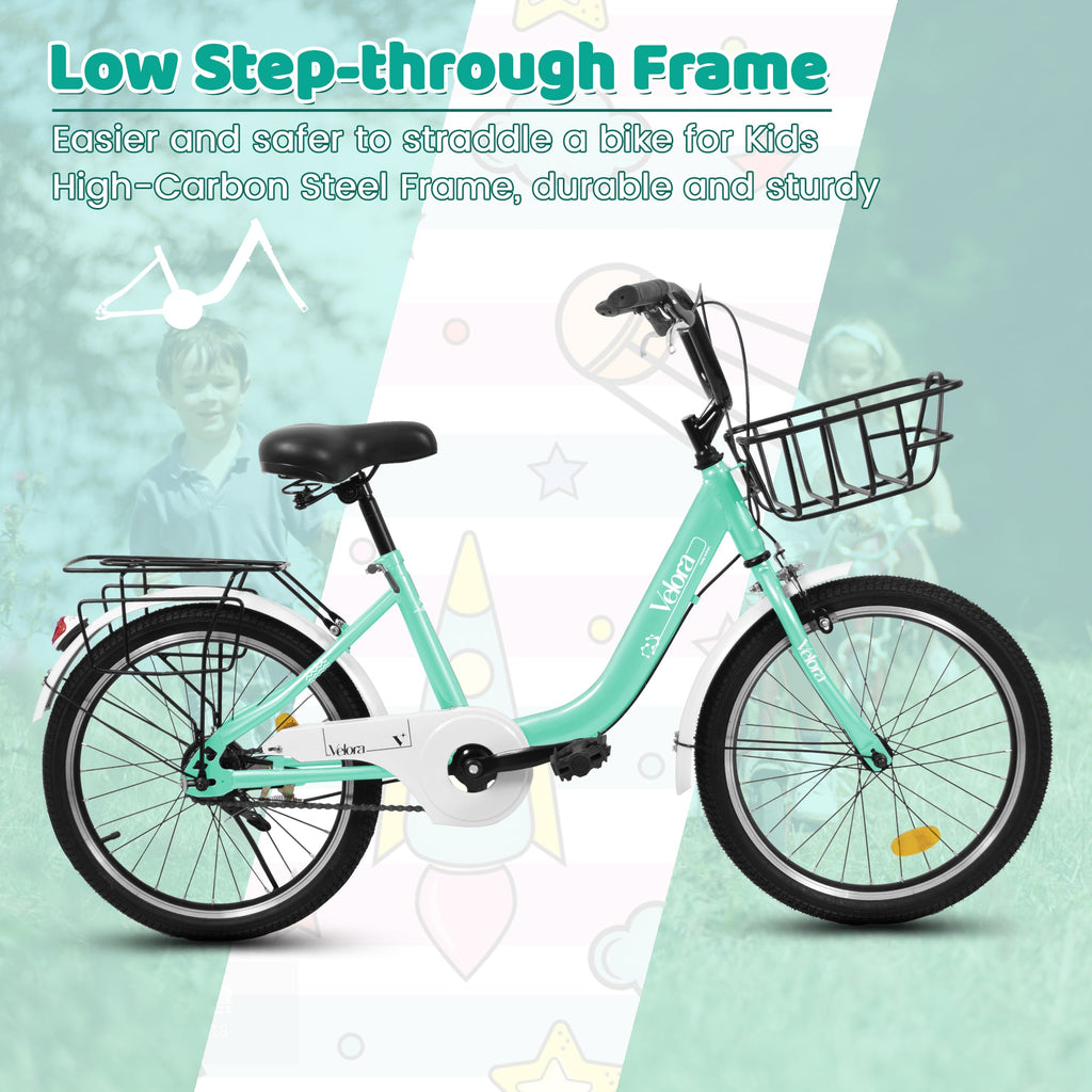 20” Kids Bike – CityCruze | Coaster Brake | Single Speed | Green