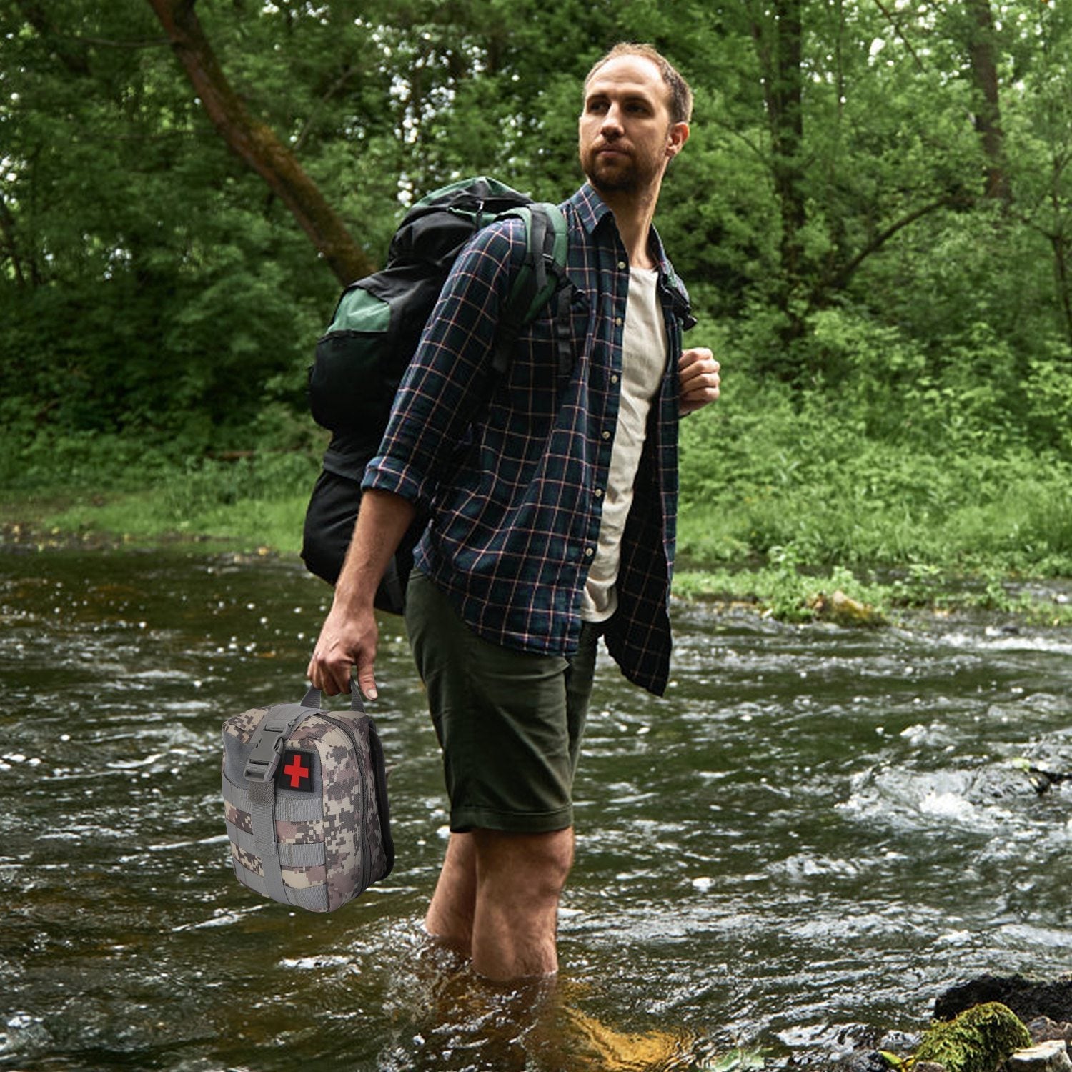 125Pcs Survival Kit for Outdoor Adventures