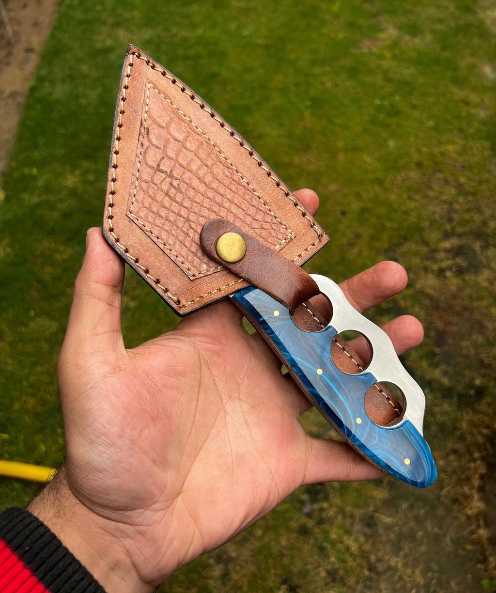 New Handforged D2 Steel Knuckle Knife