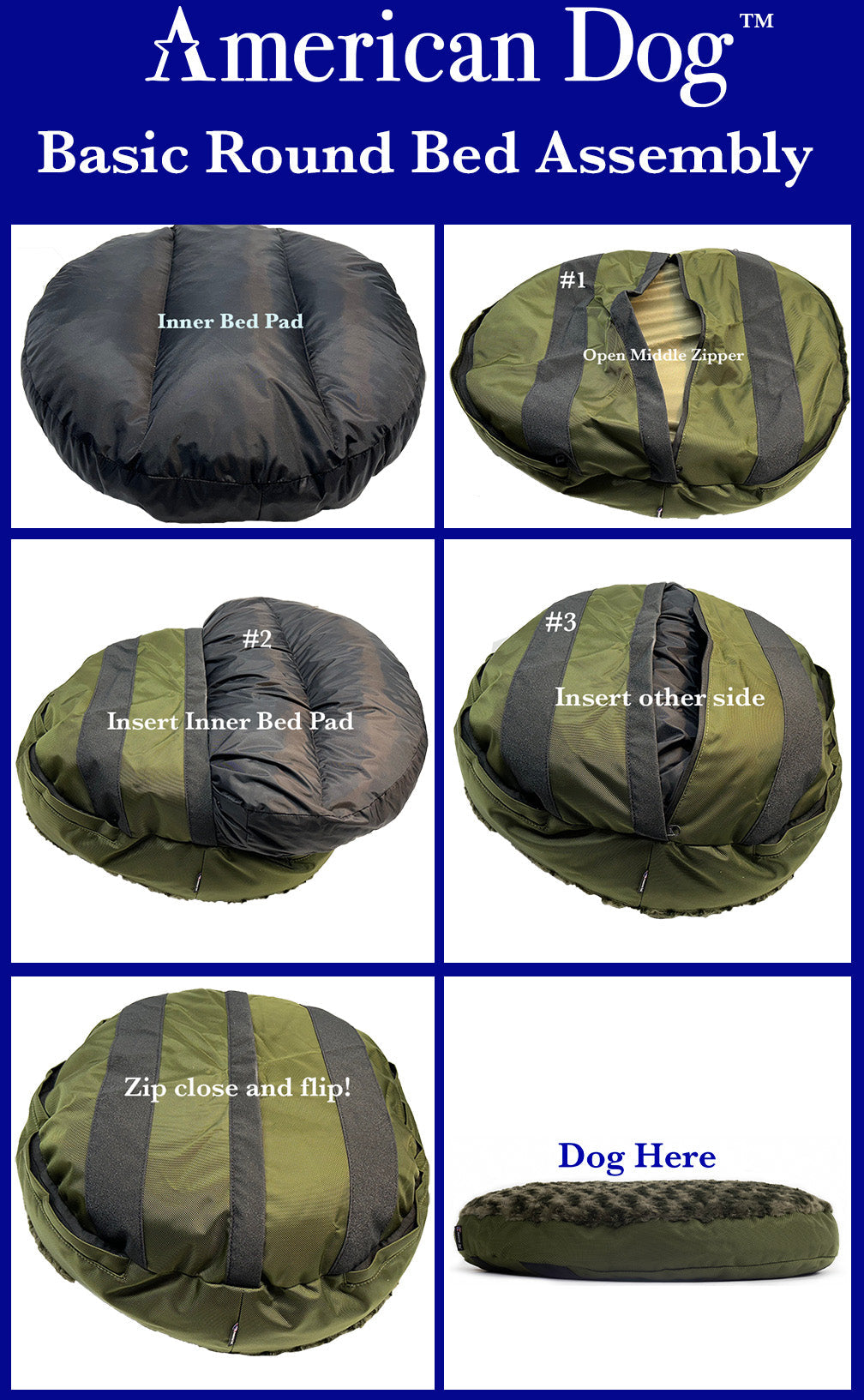 Dog Bed - Round Armor™