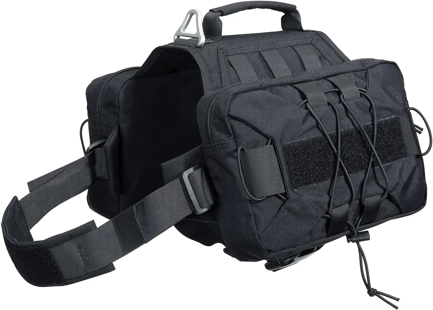 Dog Backpack Tactical Saddle Bag for Hiking & Camping