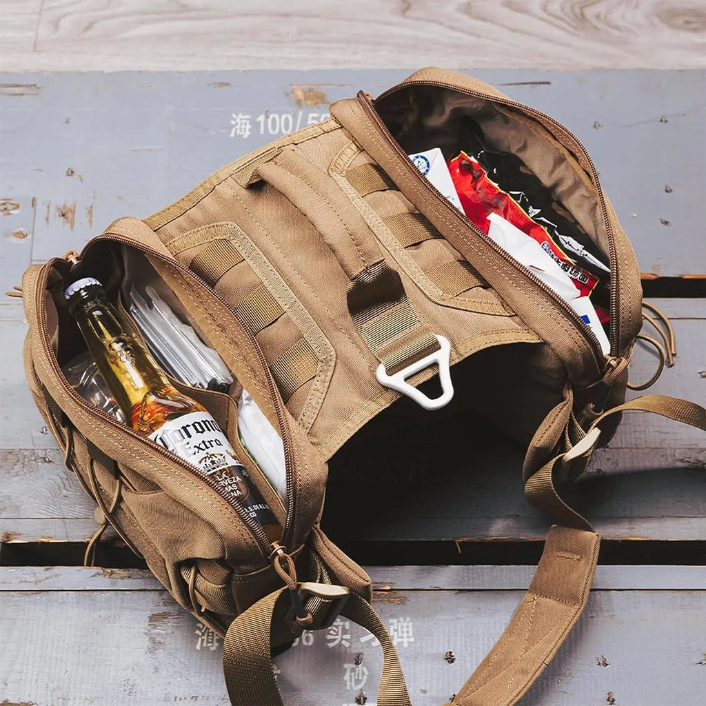 Dog Backpack Tactical Saddle Bag for Hiking & Camping