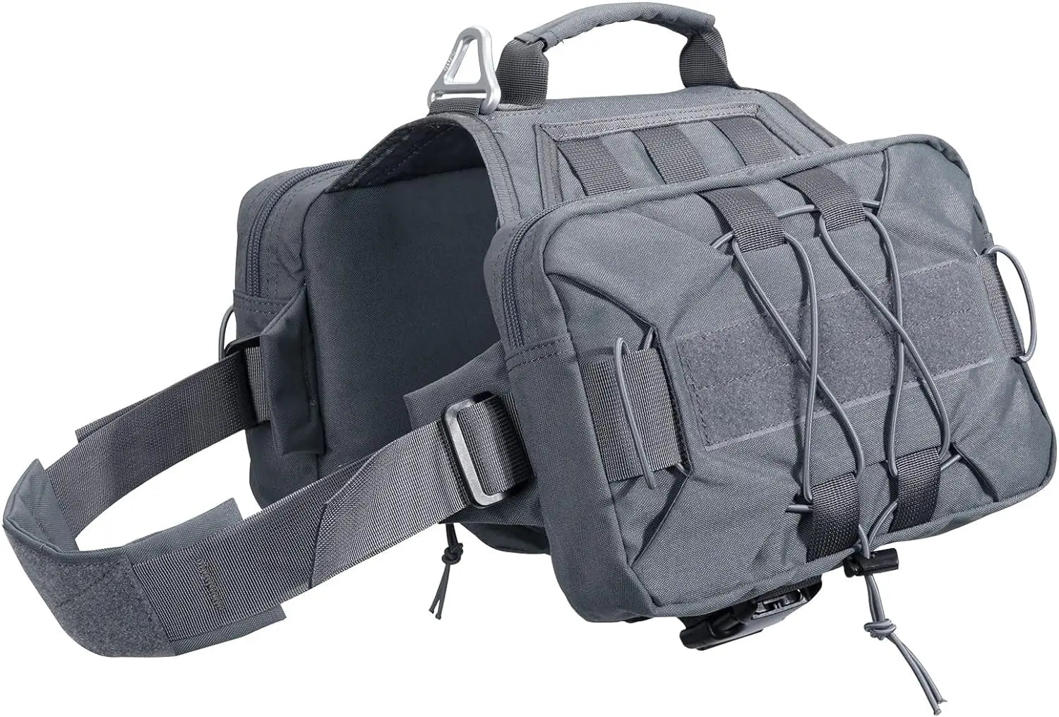 Dog Backpack Tactical Saddle Bag for Hiking & Camping