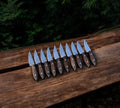Buckaroo Western Cutlery Knife With Rose Wood Handle