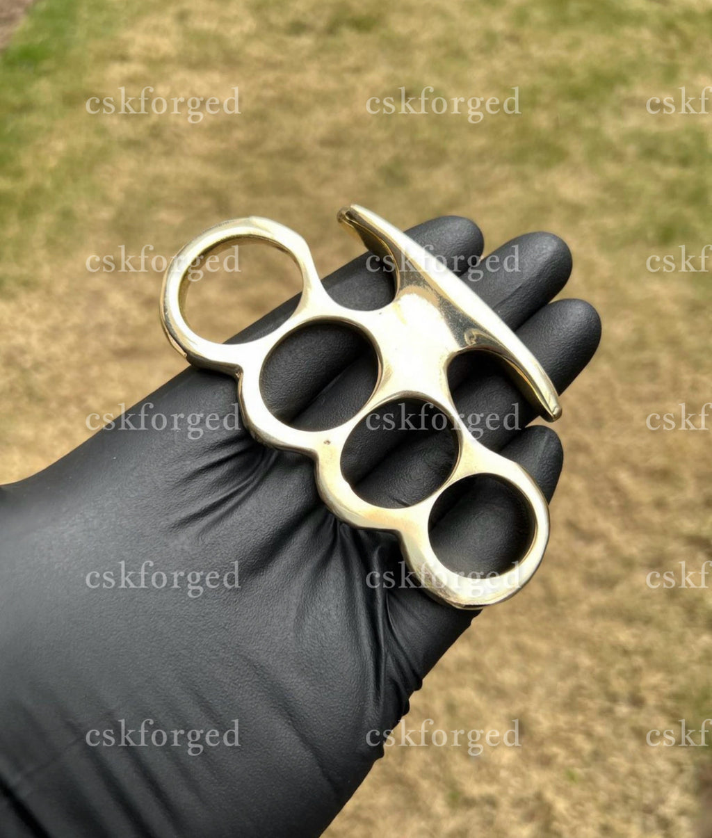 Custom made brass knuckle