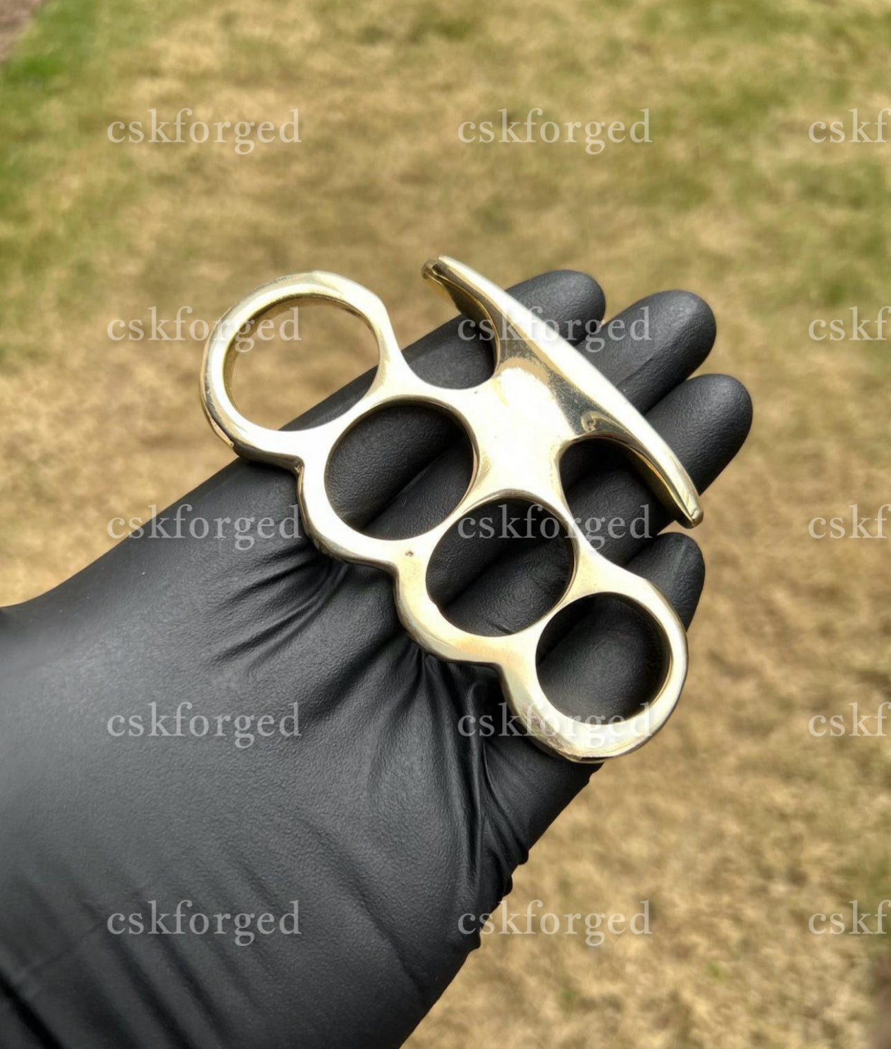 Custom made brass knuckle