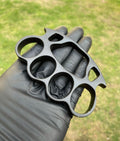 Premium Hand Casted Engraved Black Edition knuckle
