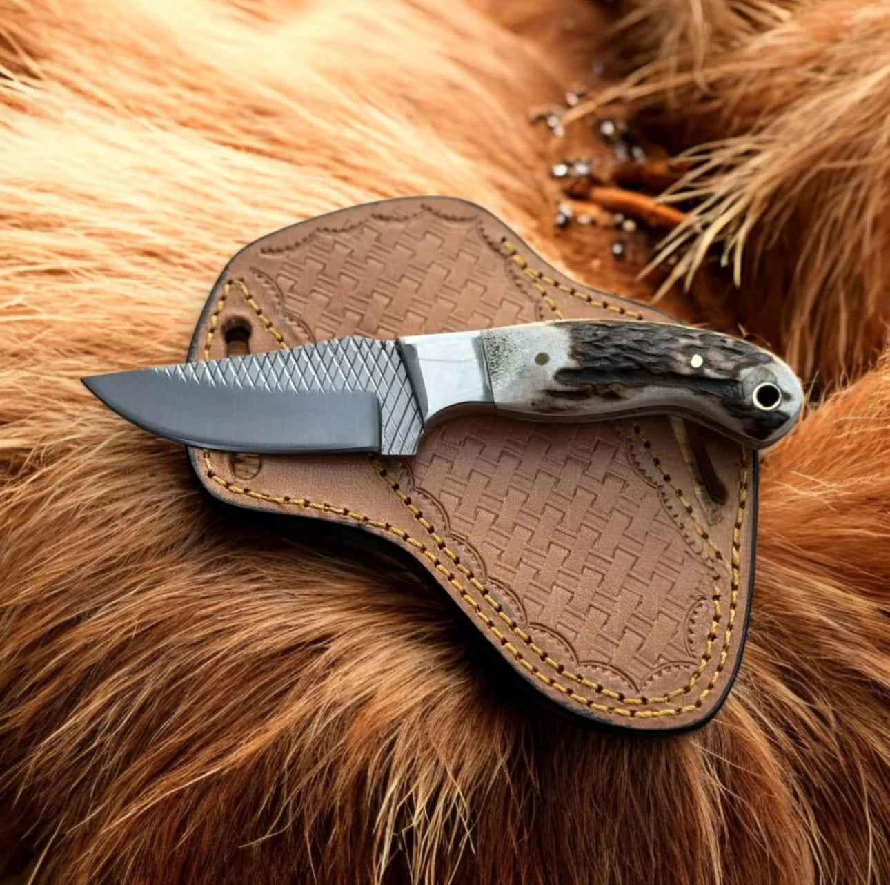 Hand Forged Rasp File Knife