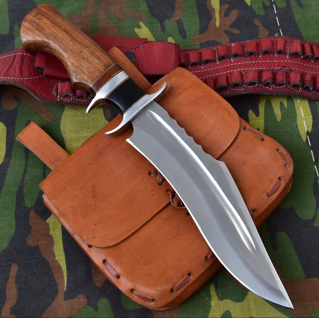 Rain in the Mountains Collectible Knife - Hunt for Life™ Stainless Steel Drop Point Outdoor Hunting Knife