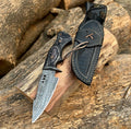 Handmade Damascus Steel Hunting Knife